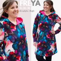 HOODIEKLEID / HOODIE, GLAMHOODIE FREYA GR. 34 BIS 46